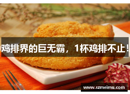 鸡排界的巨无霸，1杯鸡排不止！
